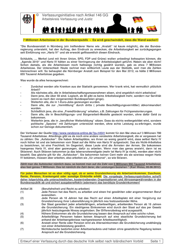 Flyer zu Artikel 26