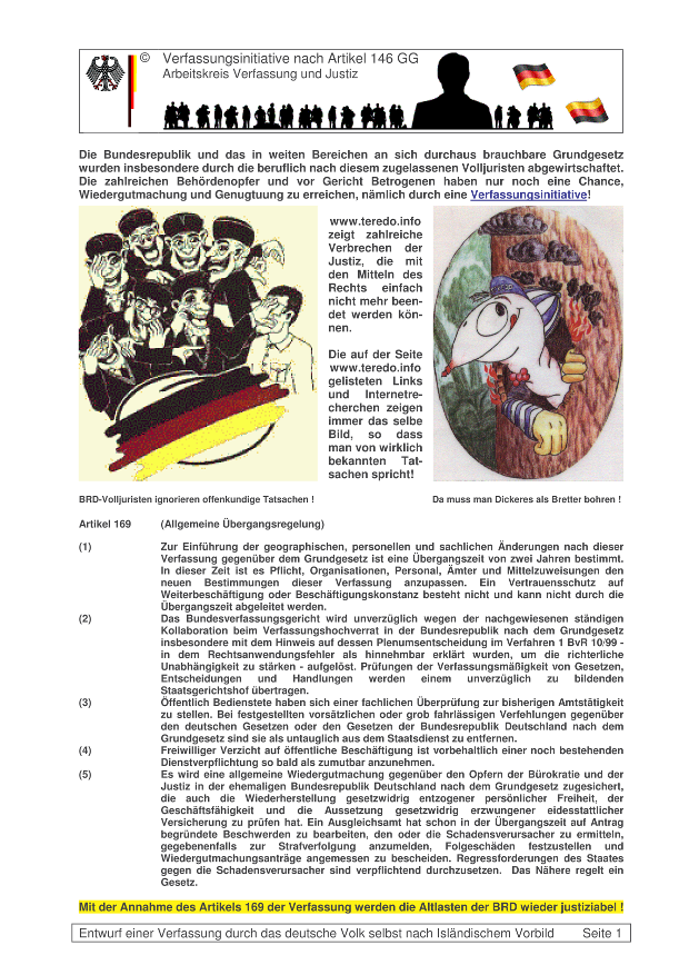 Flyer zu Artikel 169